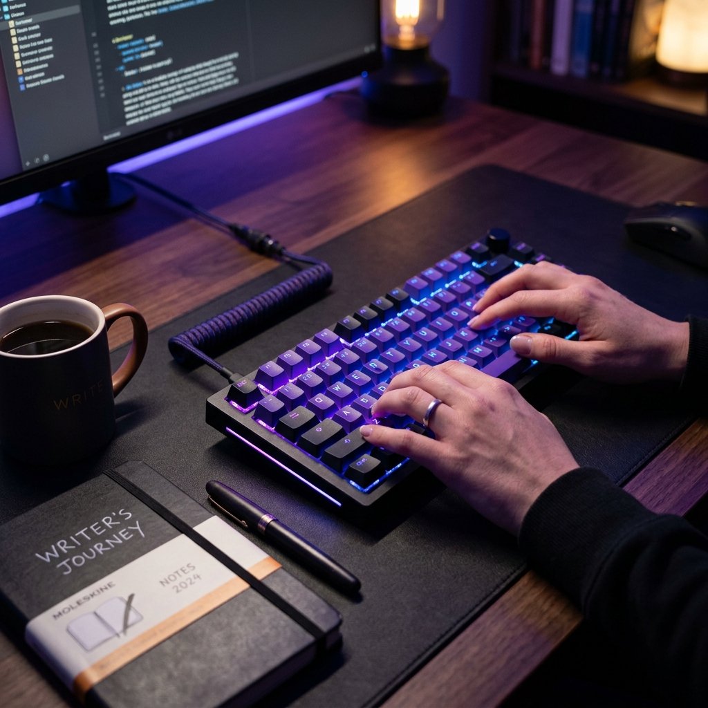 Person using ChatGPT on laptop to generate text that needs humanizing