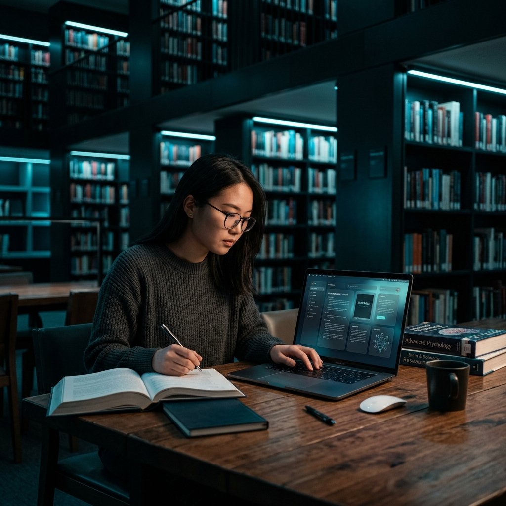 Student checking essay with free AI detector before submission
